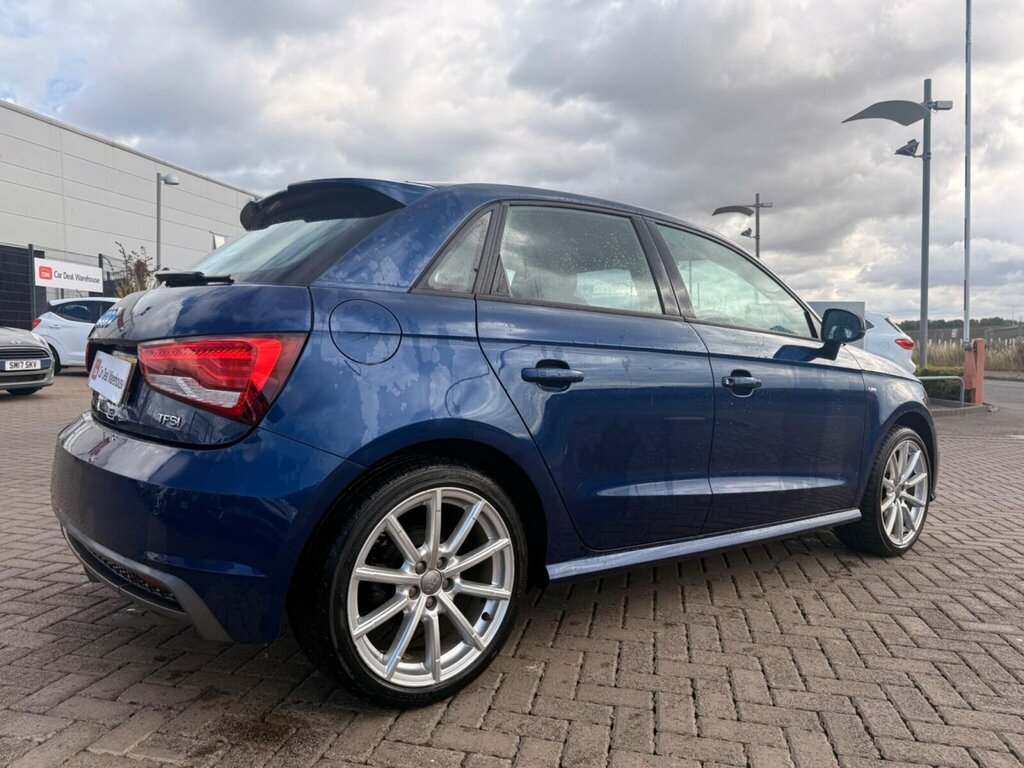 Audi A1 1.4 Tfsi S Line Sportback S Tronic Euro 6 Ss Blue #5