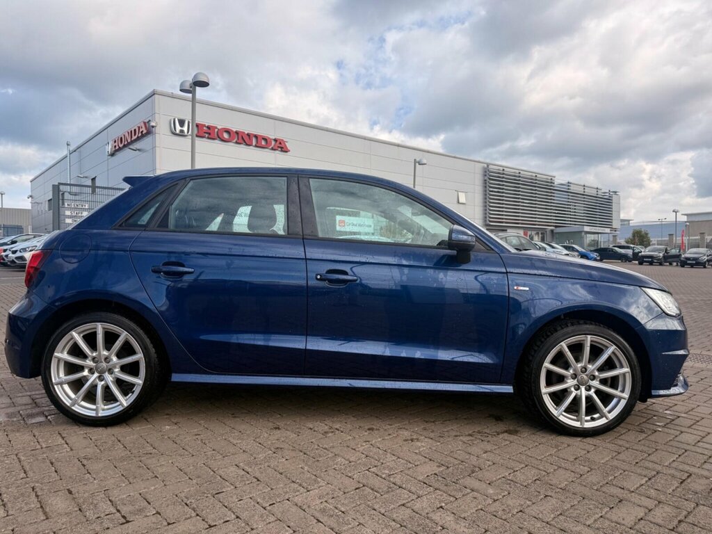 Audi A1 1.4 Tfsi S Line Sportback S Tronic Euro 6 Ss Blue #4