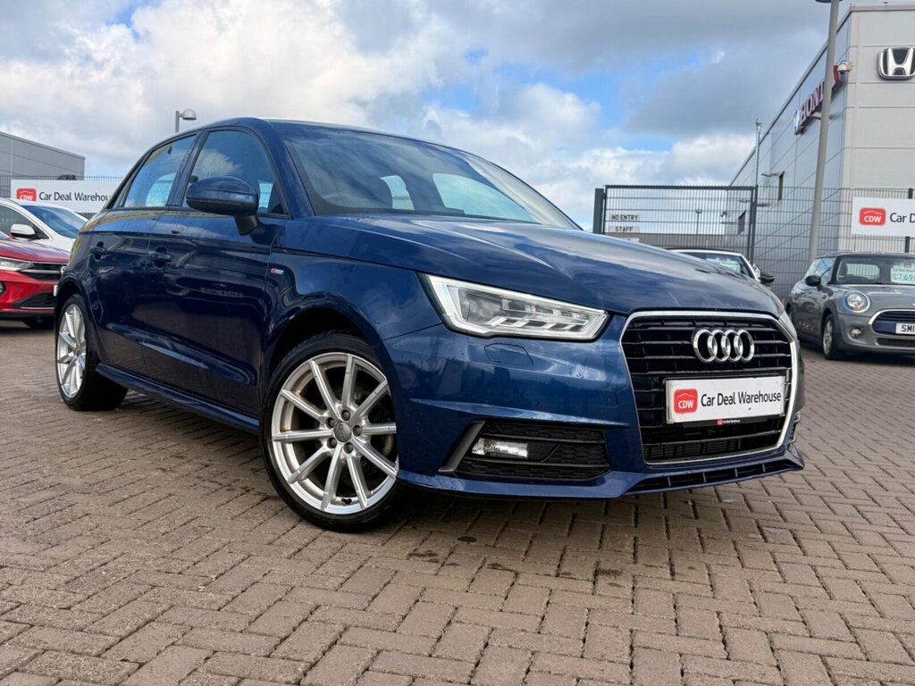Audi A1 1.4 Tfsi S Line Sportback S Tronic Euro 6 Ss Blue #2