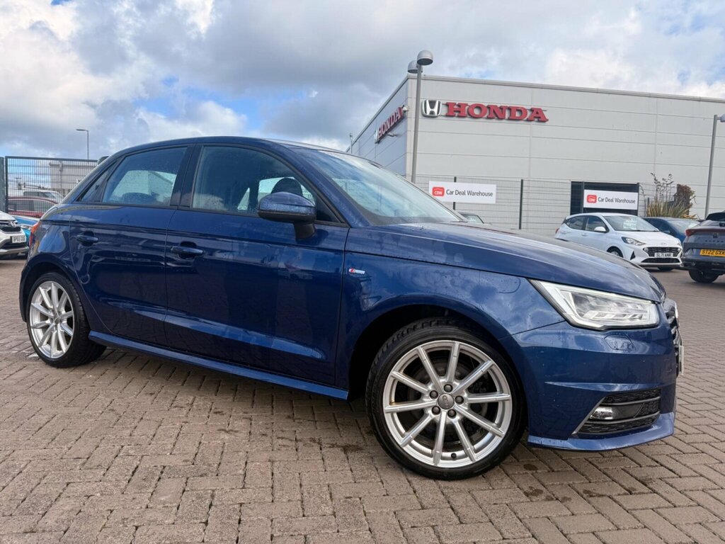 Audi A1 1.4 Tfsi S Line Sportback S Tronic Euro 6 Ss Blue #3