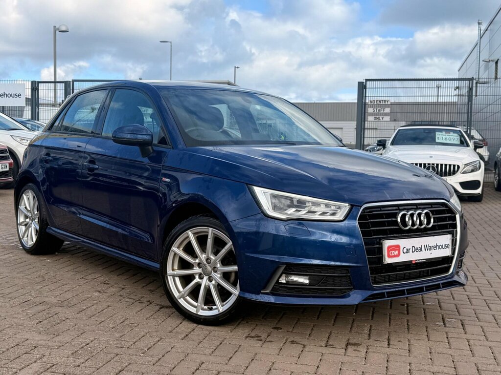 Audi A1 1.4 Tfsi S Line Sportback S Tronic Euro 6 Ss Blue