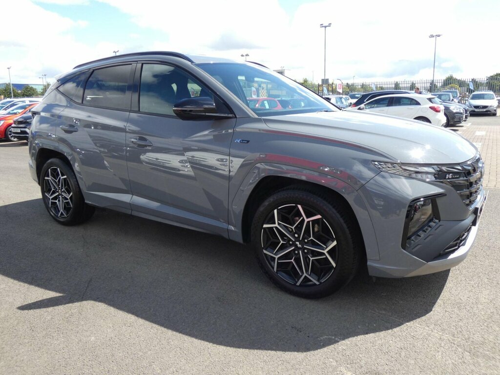 Hyundai Tucson 1.6 T-gdi N Line Euro 6 Ss Grey #2