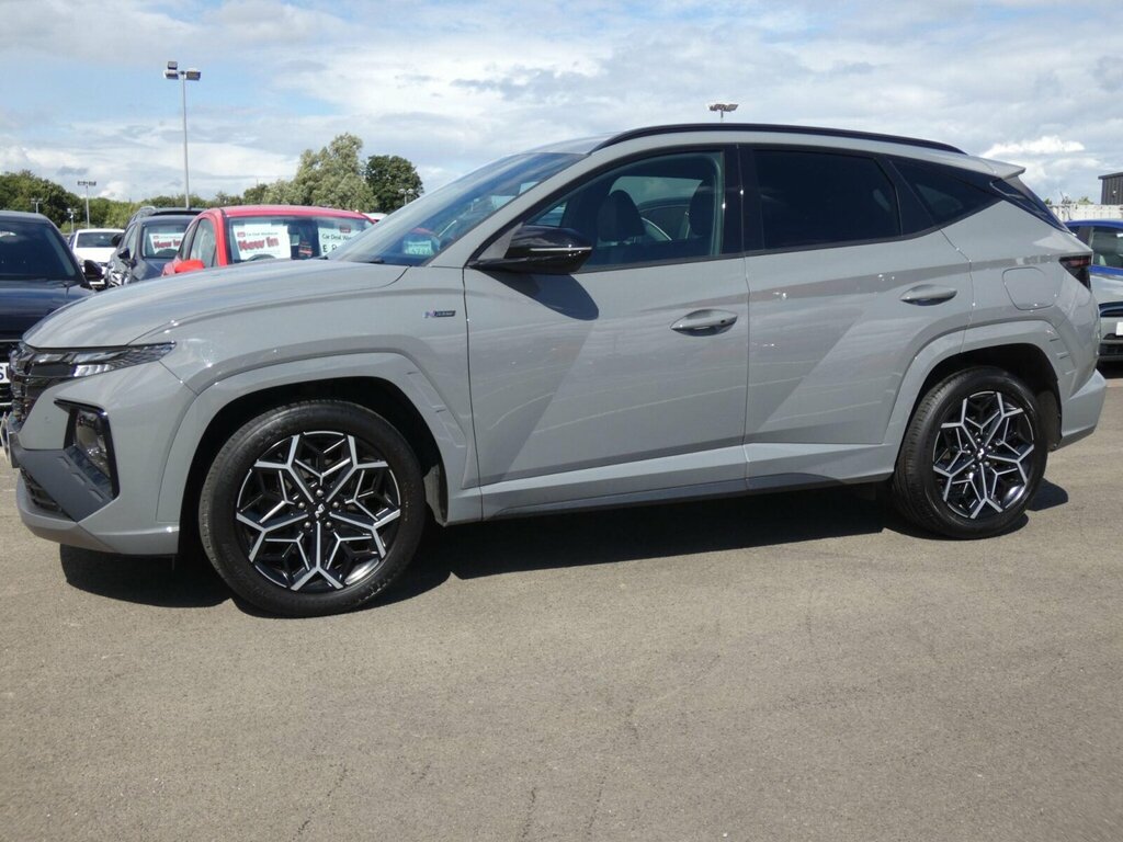 Hyundai Tucson 1.6 T-gdi N Line Euro 6 Ss Grey #4