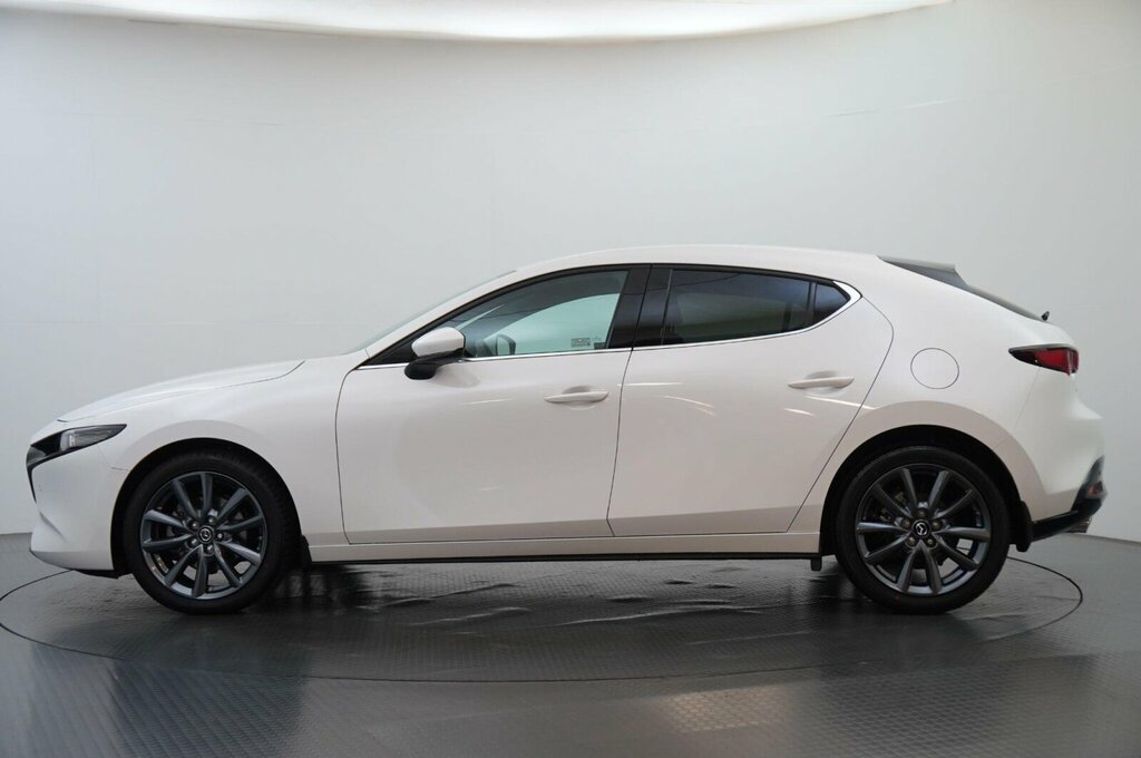 Mazda 3 2.5 E-skyactiv-g Mhev Exclusive-line Euro 6 White #4