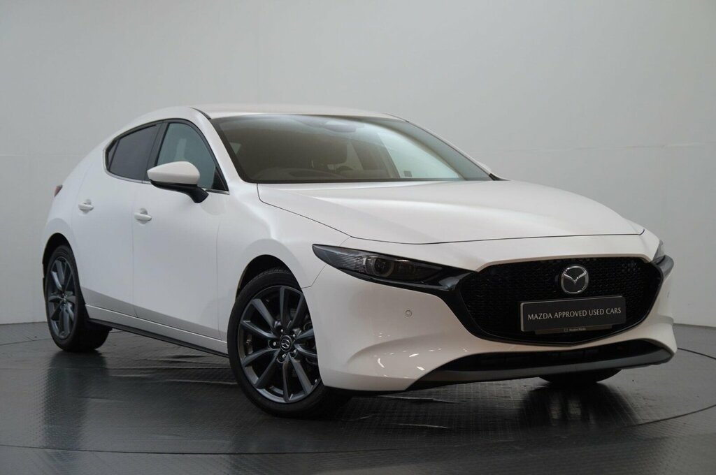 Mazda 3 2.5 E-skyactiv-g Mhev Exclusive-line Euro 6 White