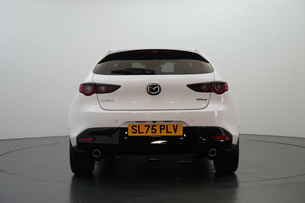 Mazda 3 2.5 E-skyactiv-g Mhev Exclusive-line Euro 6 White #5