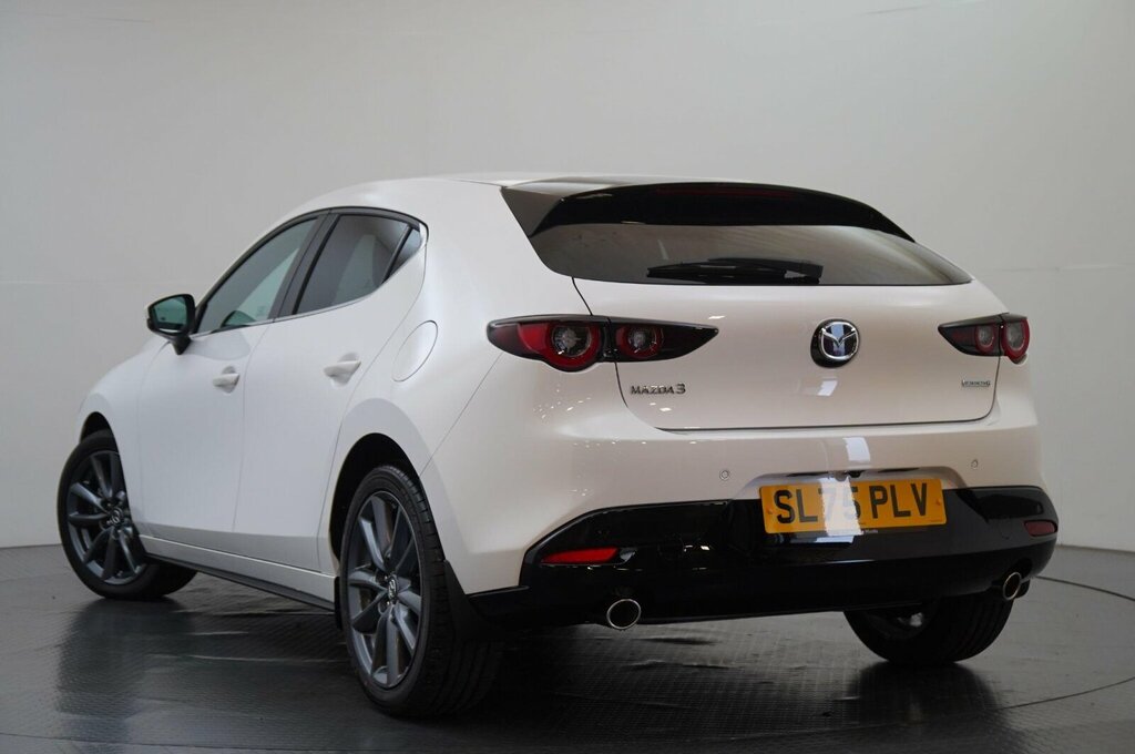 Mazda 3 2.5 E-skyactiv-g Mhev Exclusive-line Euro 6 White #2