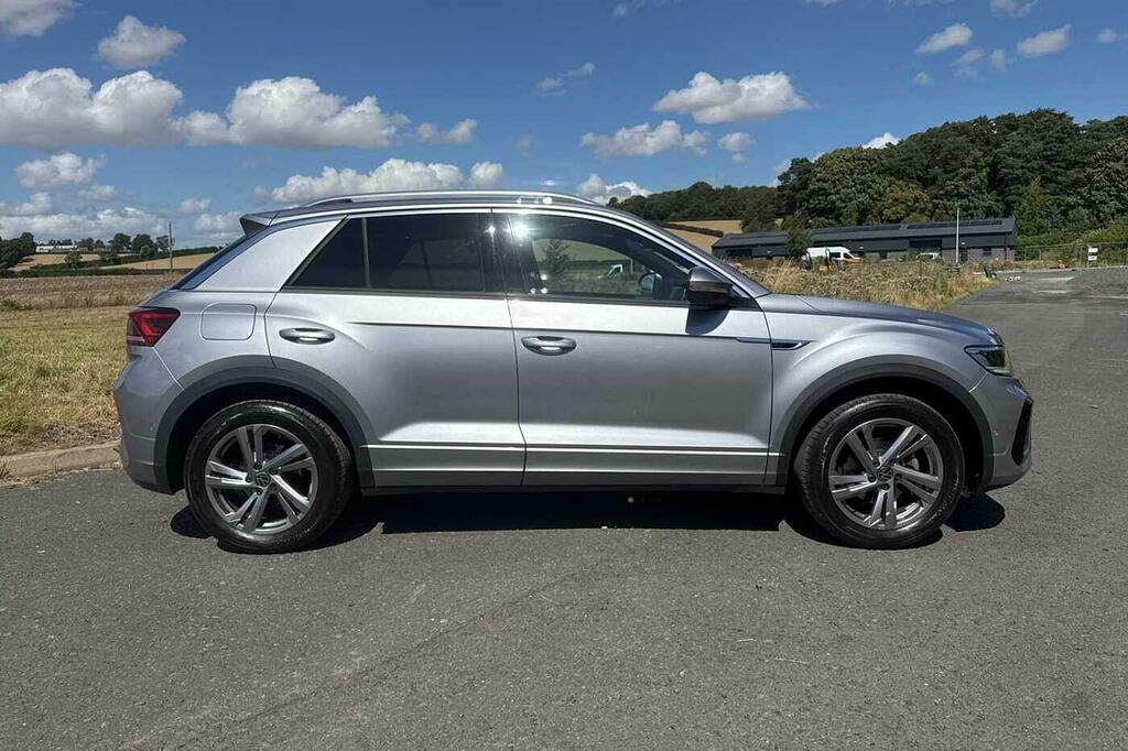 Volkswagen T-Roc 1.5 Tsi R-line Silver #4