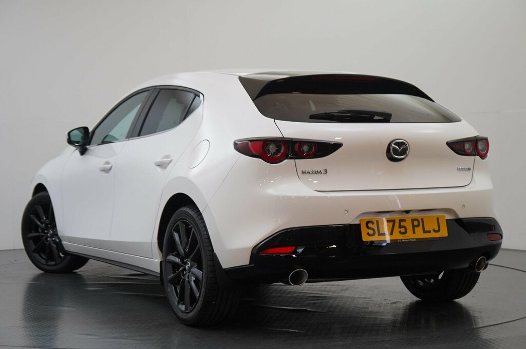 Mazda 3 2.0 E-skyactiv-x Mhev Exclusive-line Euro 6 Ss White #2