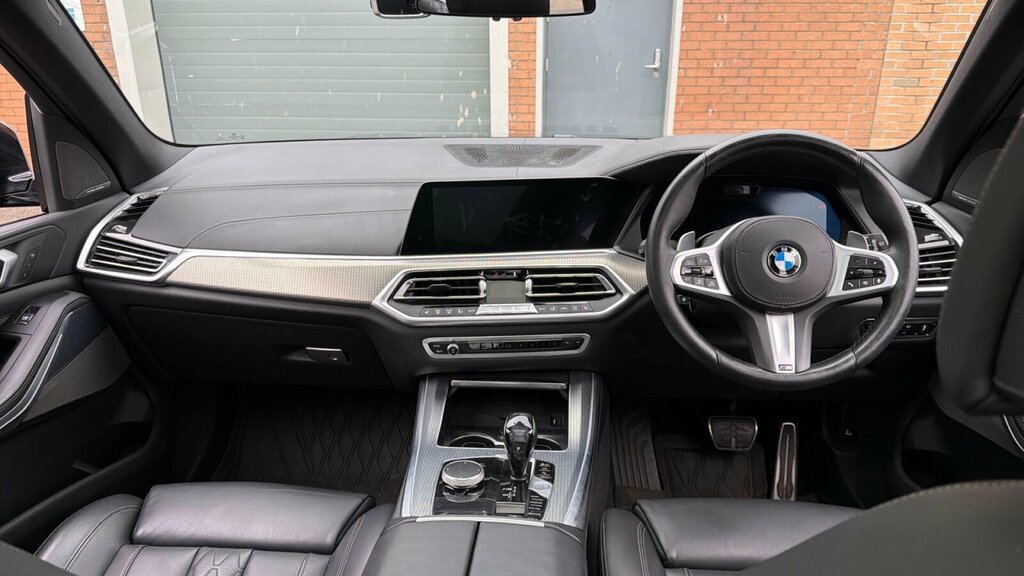 BMW X5 X5 M50d Black #4