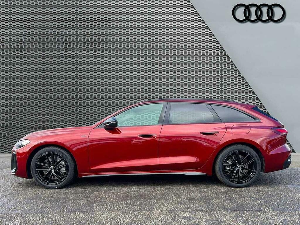 Audi A5 Black Edition E-hybrid Quattro 299 Ps S Tronic Red #4