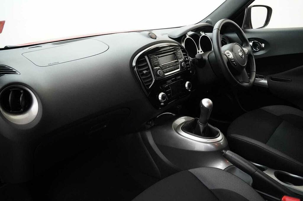 Nissan Juke 1.6 112 Acenta With Air Con Red #2