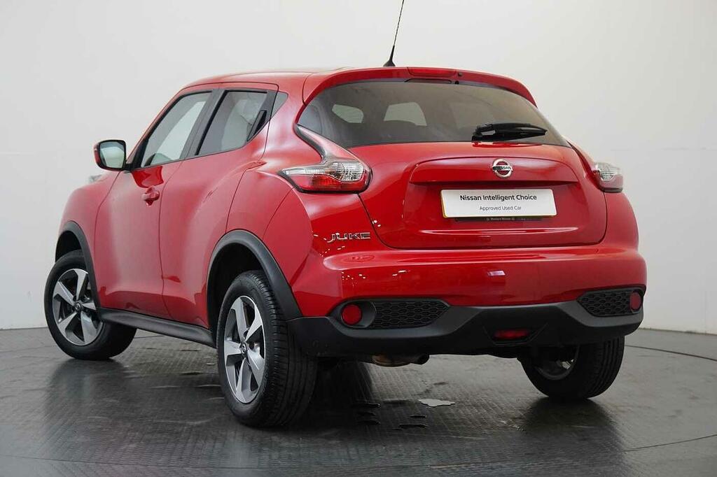 Nissan Juke 1.6 112 Acenta With Air Con Red #3