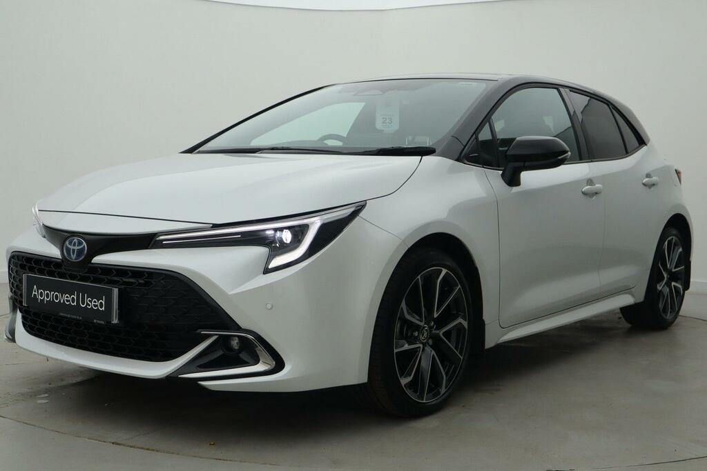 Toyota Corolla 1.8 Vvt-h Excel Hatchback Hybrid Cvt Eu White #3