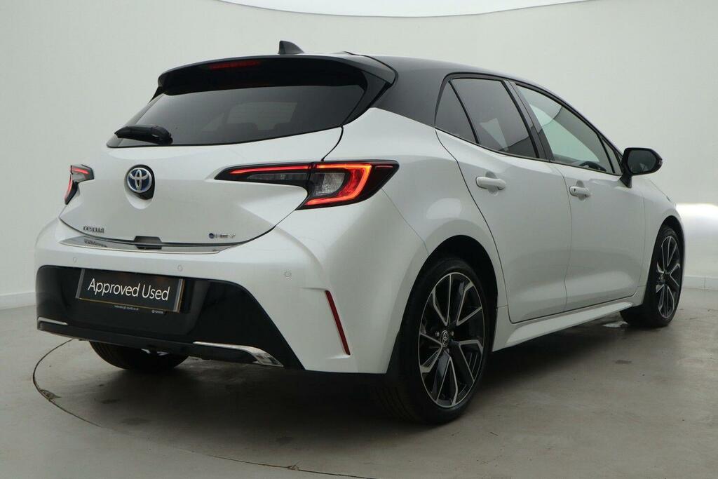Toyota Corolla 1.8 Vvt-h Excel Hatchback Hybrid Cvt Eu White #2