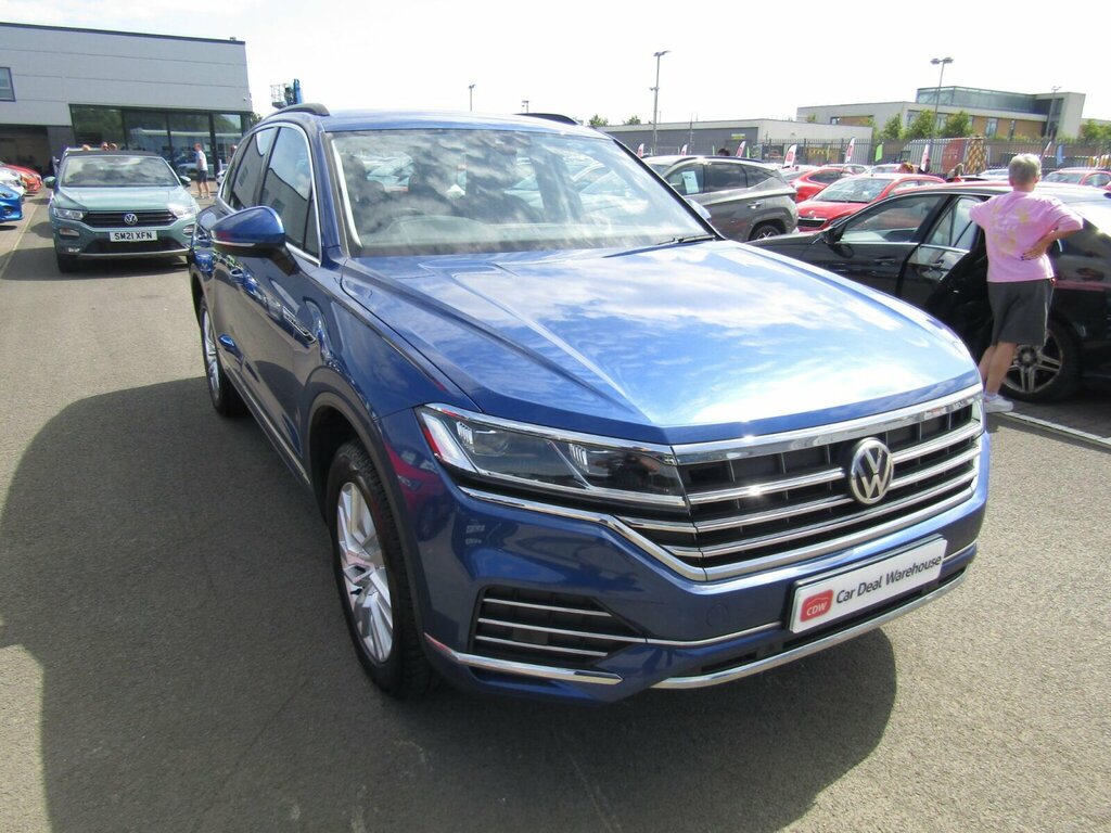 Volkswagen Touareg 3.0 Tdi V6 Sel Tiptronic 4Motion Euro 6 Ss Blue #4