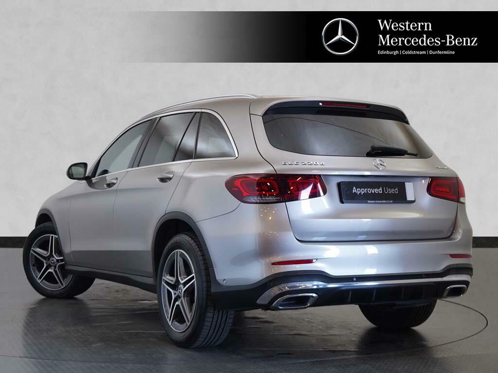 Mercedes-Benz GLC Class Glc 220 D 4Matic Amg Line Silver #2