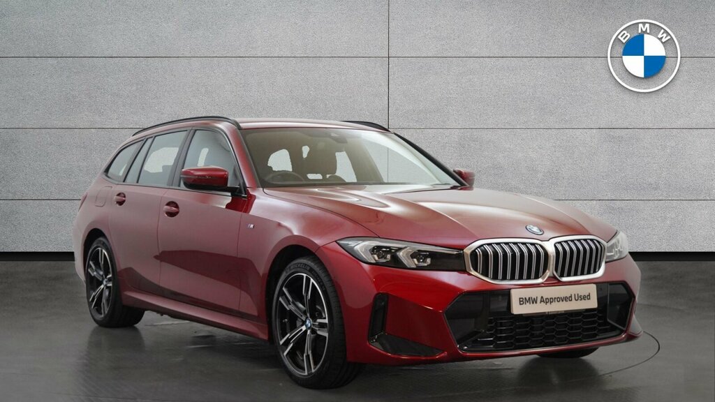 BMW 3 Series 2.0 330E 22.3Kwh M Sport Touring Plug-i Red