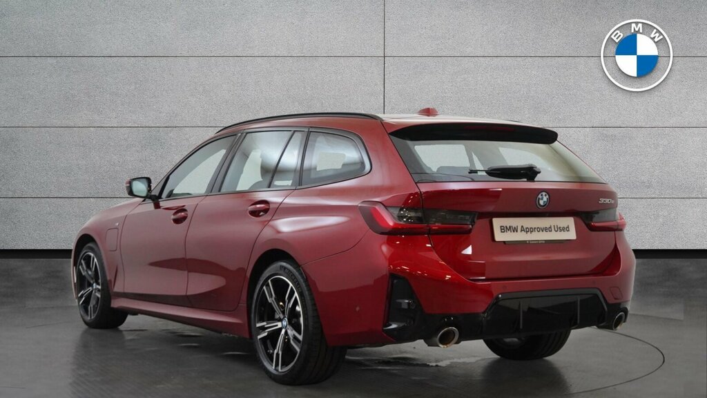BMW 3 Series 2.0 330E 22.3Kwh M Sport Touring Plug-i Red #2