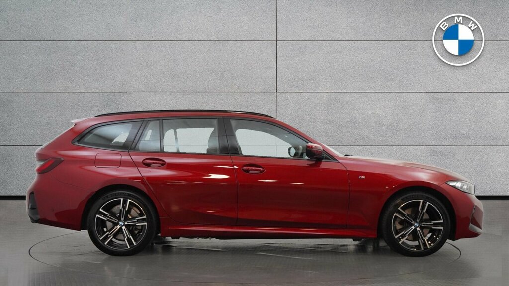 BMW 3 Series 2.0 330E 22.3Kwh M Sport Touring Plug-i Red #3