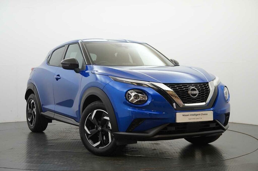 Nissan Juke 1.0 Dig-t 114 N-connecta With Sat Nav And Rear Vie Blue