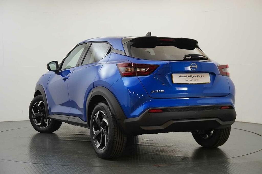 Nissan Juke 1.0 Dig-t 114 N-connecta With Sat Nav And Rear Vie Blue #3