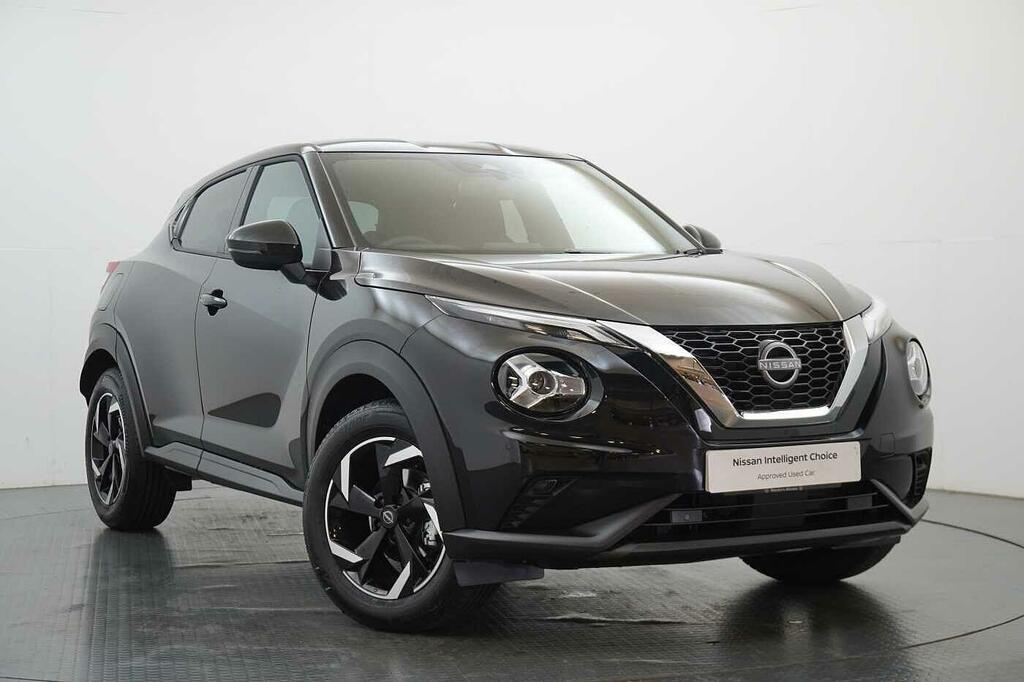 Nissan Juke 1.0 Dig-t 114 N-connecta With Sat Nav And Rear Vie Black