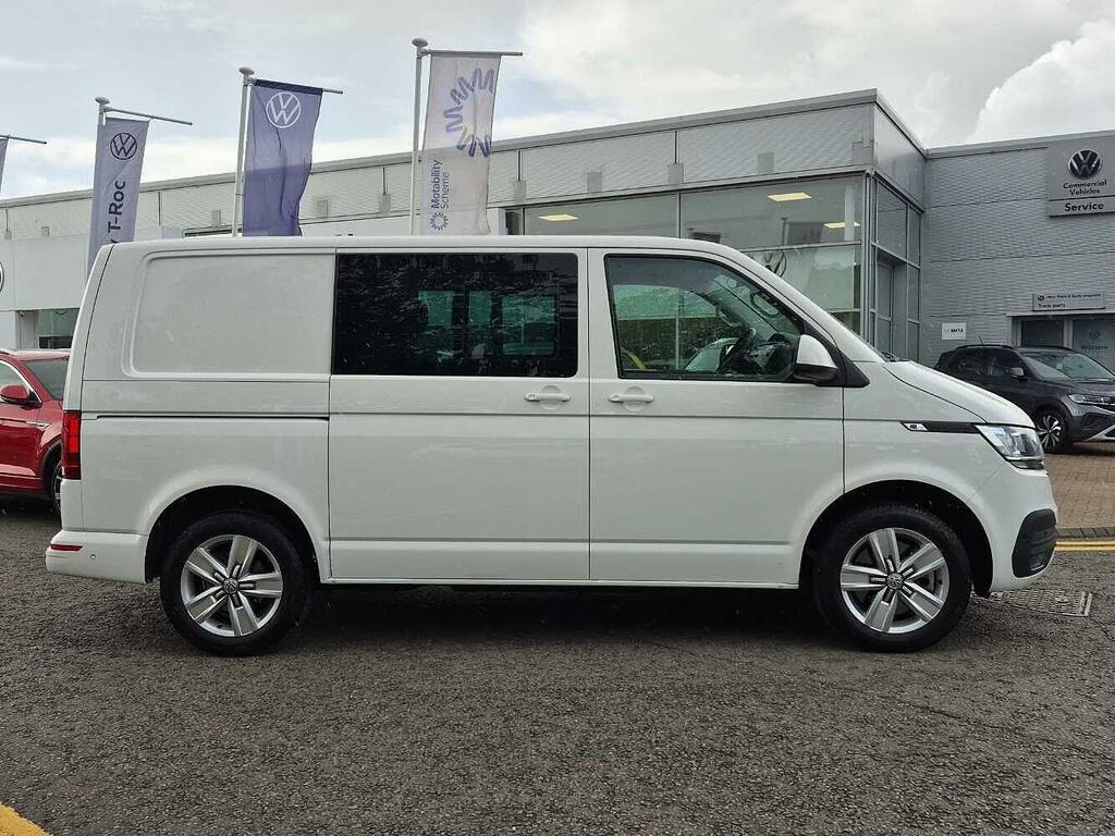 Volkswagen Transporter T32 Kombi Highline Swb 150 Ps 2.0 Tdi 6Sp White #4