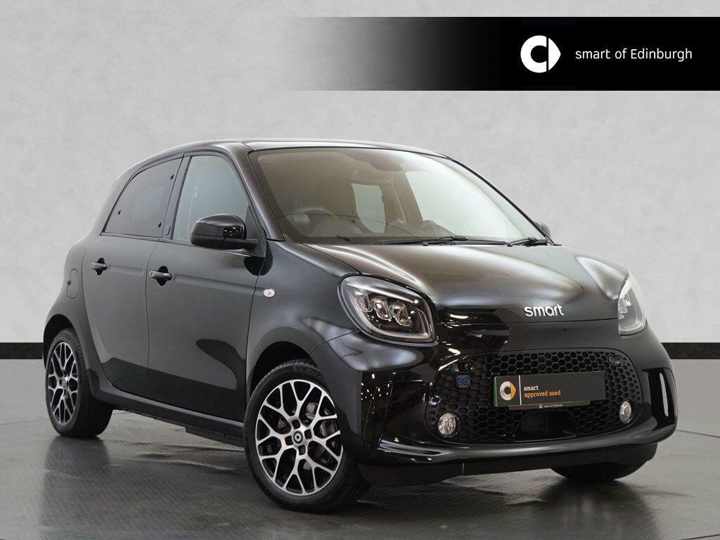 Smart Forfour 17.6Kwh Exclusive 22Kw Charger Black