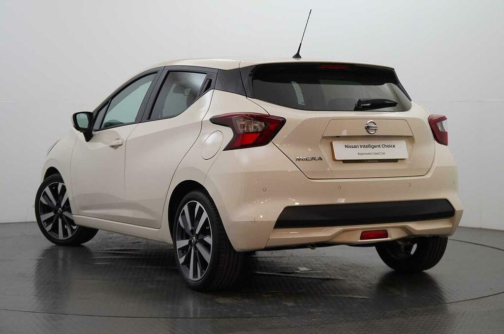Nissan Micra 1.0 Ig-t 92 Tekna With Bose Audio Nav And 360 Ar White #3