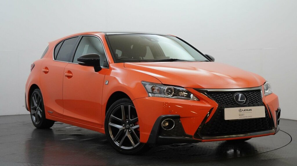 Lexus CT 1.8 200H F Sport E-cvt Euro 6 Ss Orange