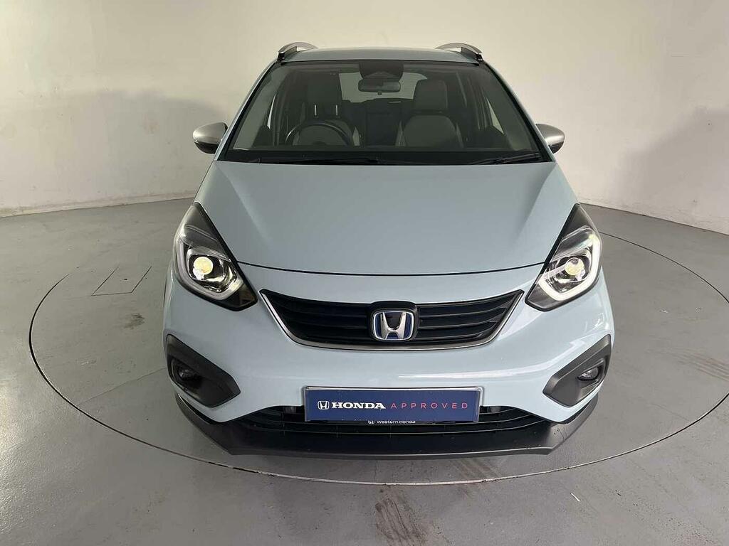 Honda Jazz 1.5 I-mmd Hybrid Crosstar Ex Ecvt Blue #6