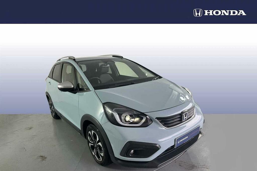 Honda Jazz 1.5 I-mmd Hybrid Crosstar Ex Ecvt Blue