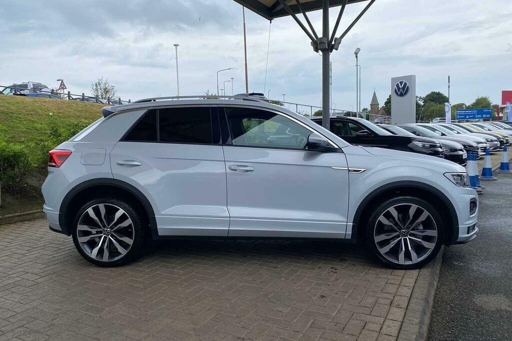 Volkswagen T-Roc 2.0 Tdi Evo R-line Dsg Silver #4
