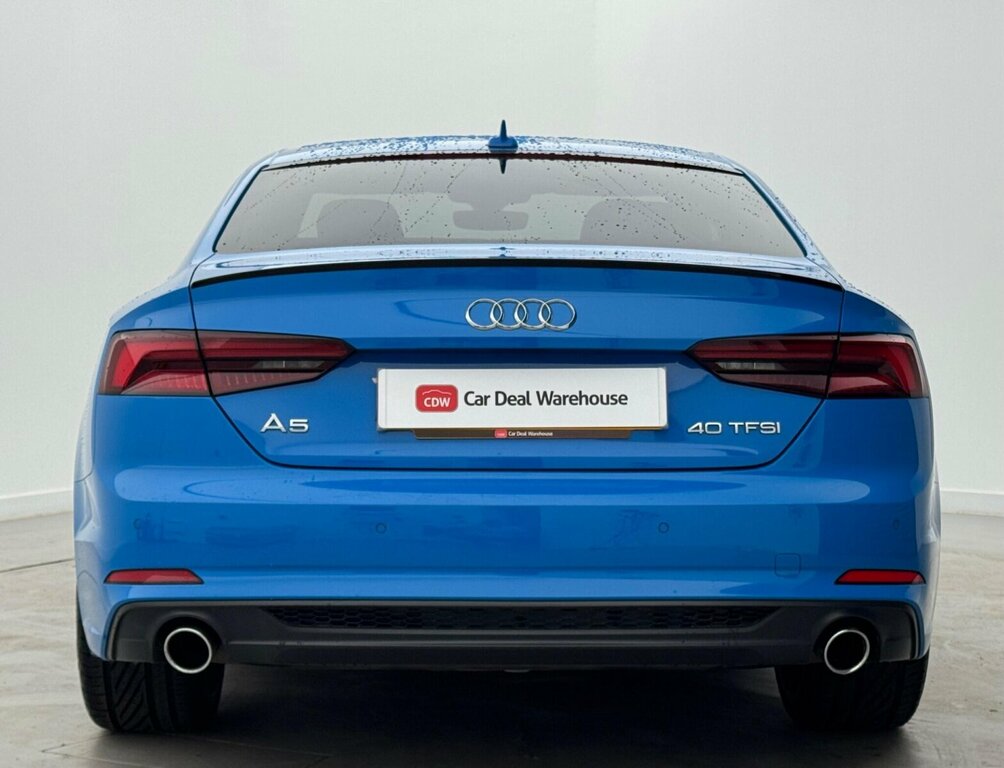 Audi A5 2.0 Tfsi 40 Black Edition Euro 6 Ss Blue #5