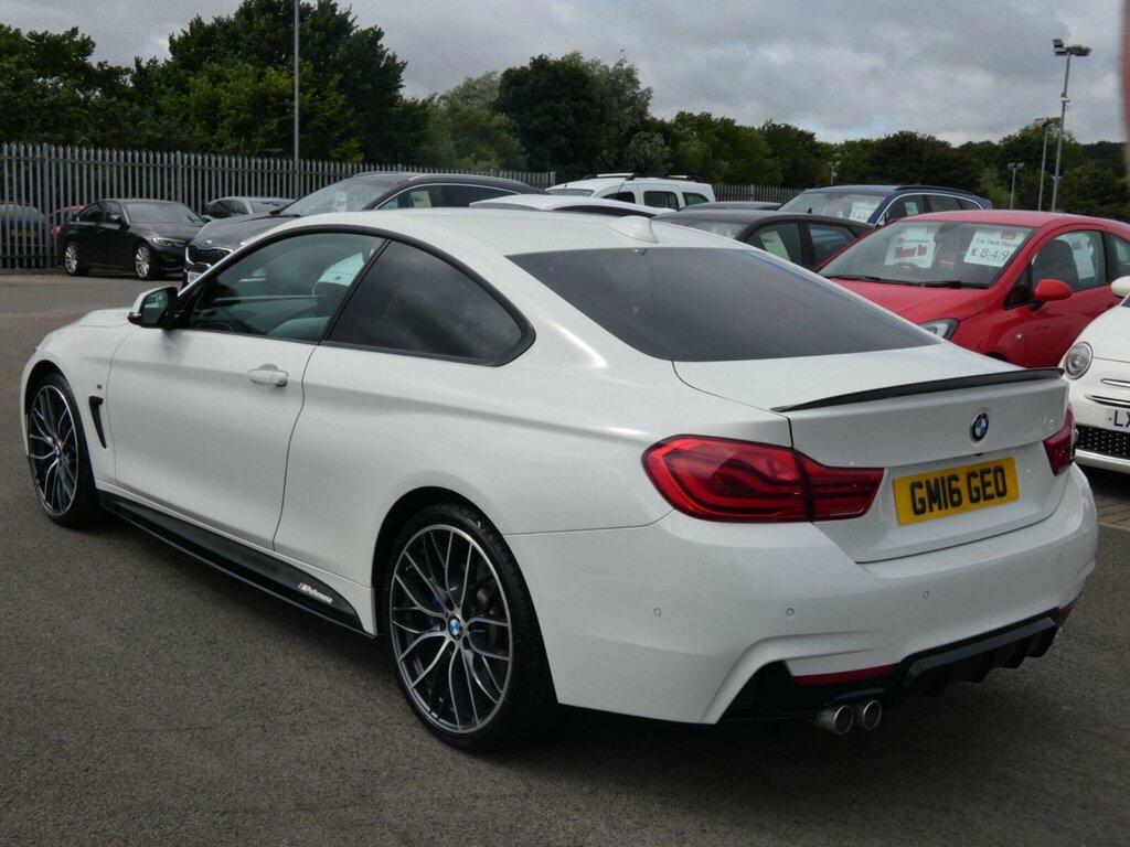 BMW 4 Series 2.0 420D M Sport Xdrive Euro 6 Ss White #4