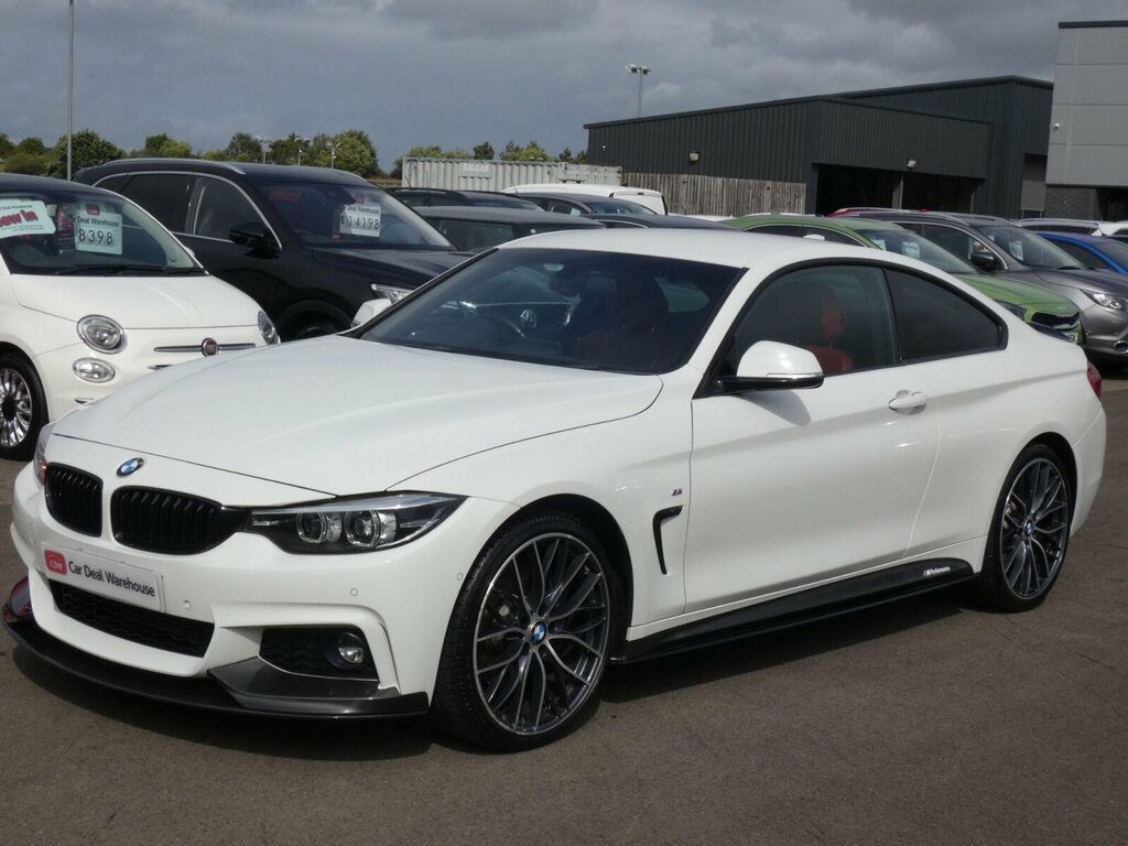 BMW 4 Series 2.0 420D M Sport Xdrive Euro 6 Ss White #3