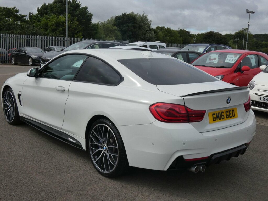 BMW 4 Series 2.0 420D M Sport Xdrive Euro 6 Ss White #6