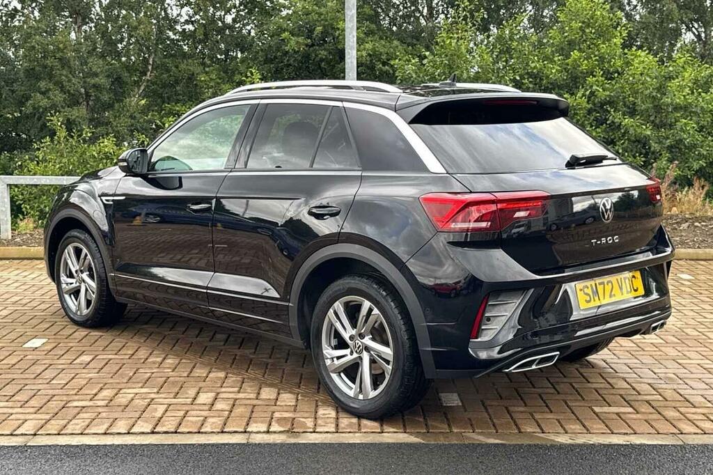 Volkswagen T-Roc 1.5 Tsi R-line Dsg Black #3