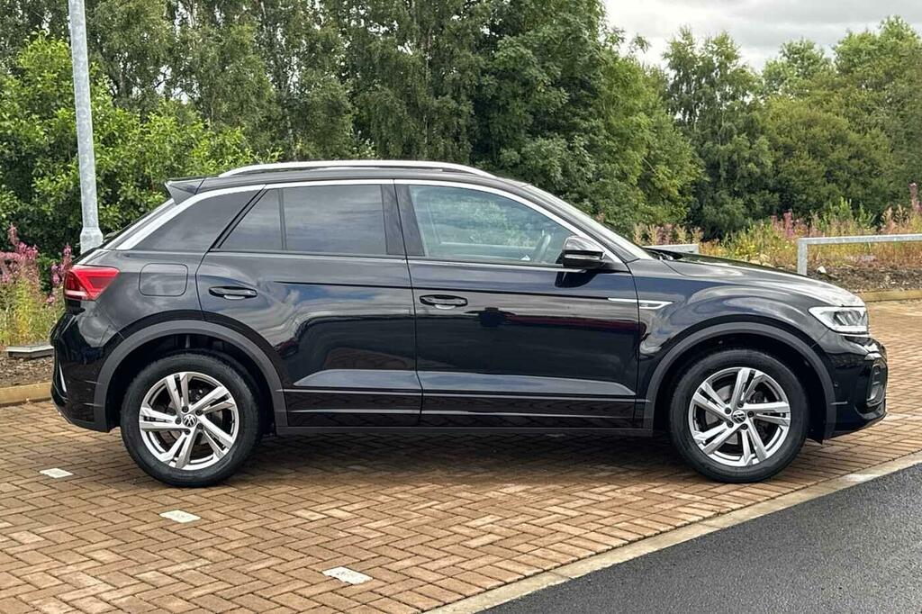 Volkswagen T-Roc 1.5 Tsi R-line Dsg Black #4