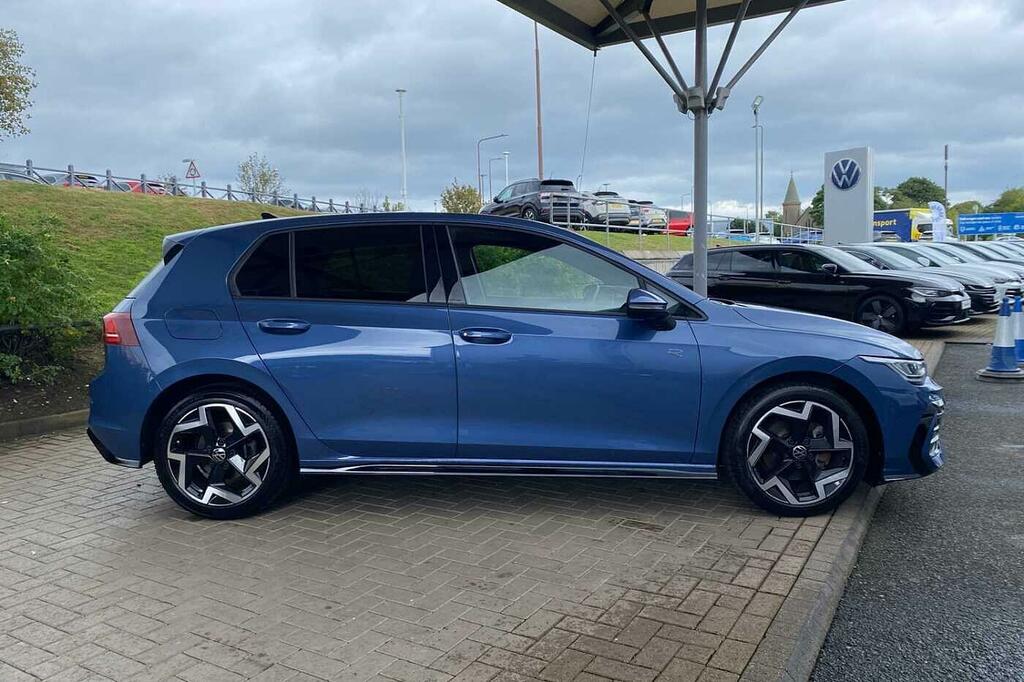 Volkswagen Golf 1.5 Etsi 150 R-line Dsg Blue #4