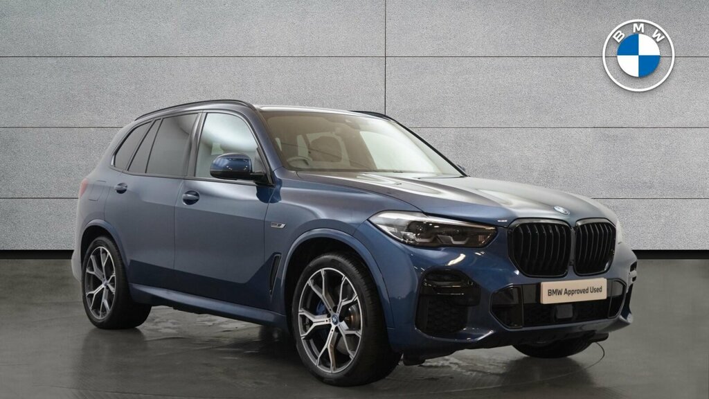BMW X5 3.0 45E 24Kwh M Sport Suv Plug-in Hybri Blue