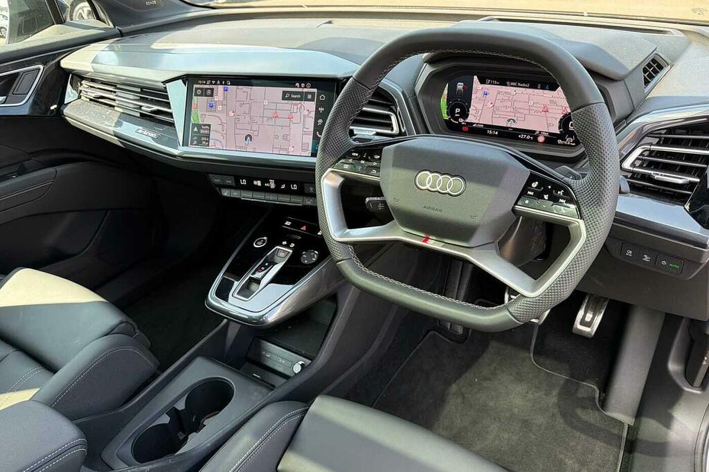 Audi Q4 E Tron Q4 Sportback Black Edition 45 E-tron Quattro 210,0 Silver #6