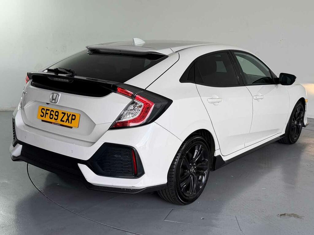 Honda Civic 1.0 Vtec Turbo Sr Hatchback Cvt Euro 6 Red #12