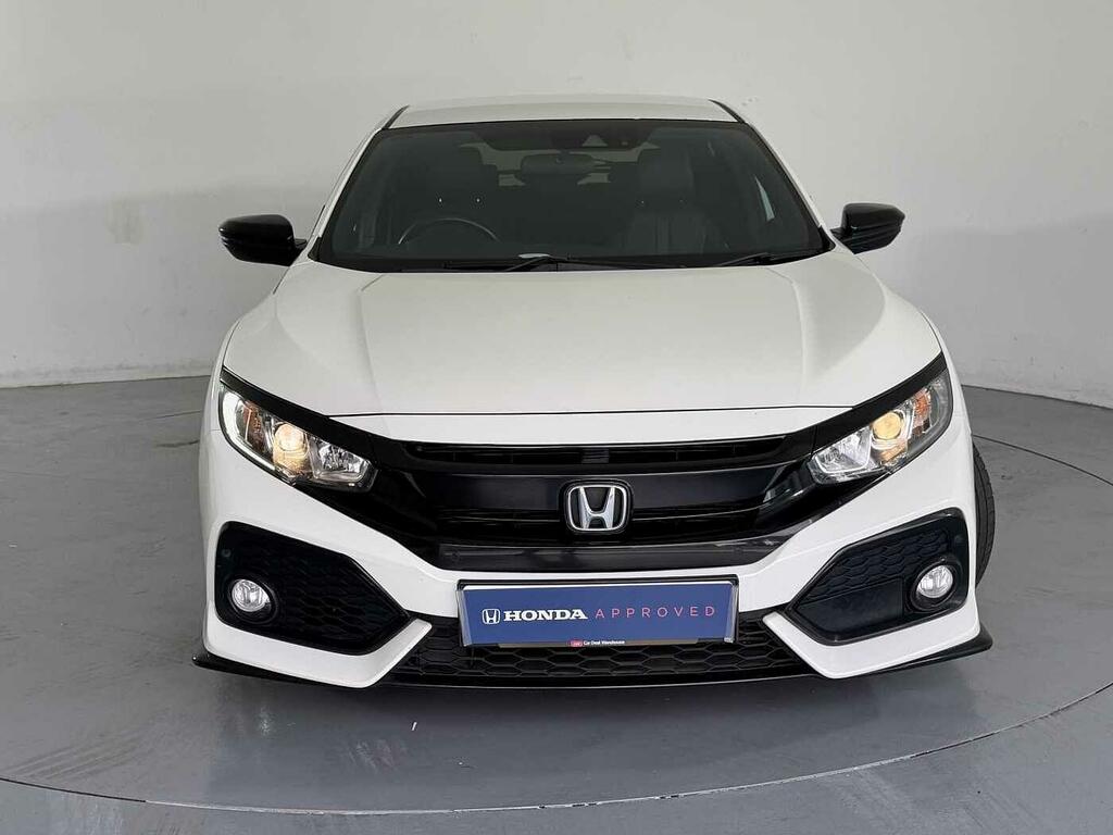 Honda Civic 1.0 Vtec Turbo 126 Sport Line White #6