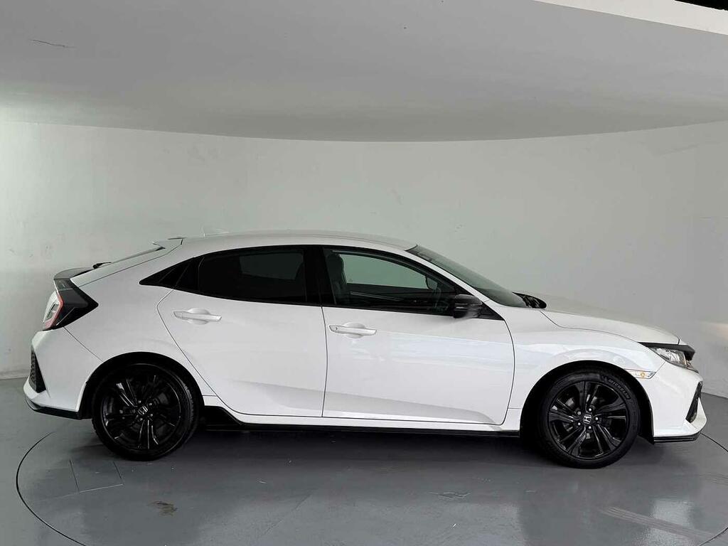 Honda Civic 1.0 Vtec Turbo 126 Sport Line White #5