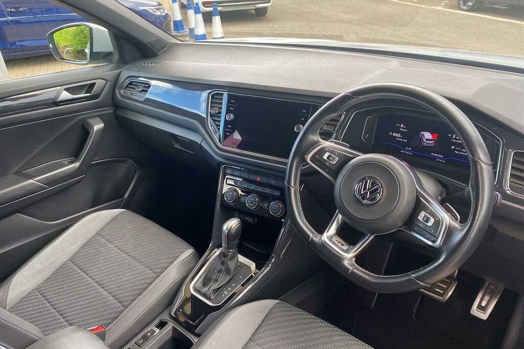 Volkswagen T-Roc 1.5 Tsi Evo R-line Dsg Silver #6