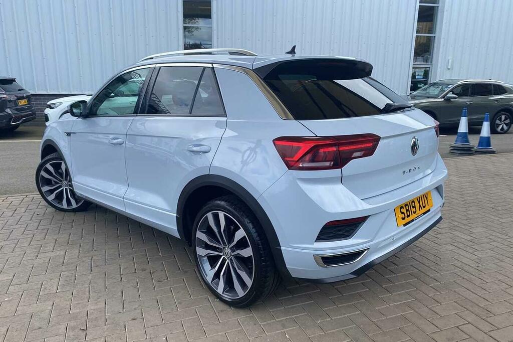 Volkswagen T-Roc 1.5 Tsi Evo R-line Dsg Silver #3