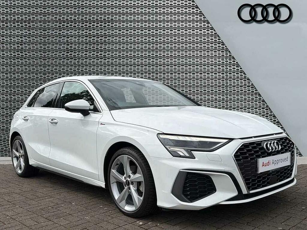 Audi A3 S Line 30 Tfsi 110 Ps 6-Speed White