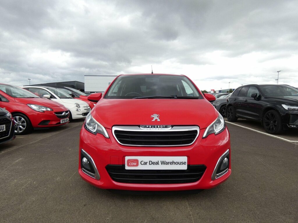 Peugeot 108 1.2 Puretech Allure Euro 6 Red